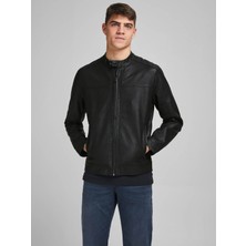 Jack & Jones Erkek Ceket Jjewarner Jacket Noos Siyah Renk S Beden ile Günlük Kullanıma Uygun 12182461