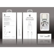 Techhunter Iphone 20W Hızlı Şarj Aleti Seti Orjinal 20W Adaptör Usb-C Kablo