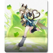 Pixxa Kirara - Genshin Impact Bilek Destekli Mousepad Model - 3
