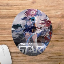 Pixxa Honkai: Star Rail Bilek Destekli Mousepad Model - 2 Oval