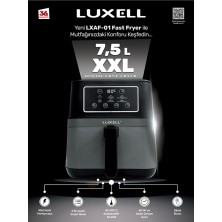 Luxell Lxaf-01 Fast Fryer Xxl 7.5 Litre ( Yağsız Hava Fritözü / Airfryer ) New Series