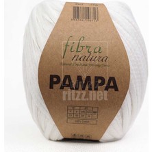 Fibra Natura Pampa Pamuk Ribbon / 23-01 / Beyaz