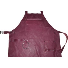 Afi Leather Hakiki Dana Derisi Barista Önlük Barbekü Önlüğü Steakhouse Önlüğü Leather Apron