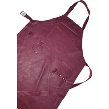 Afi Leather Hakiki Dana Derisi Barista Önlük Barbekü Önlüğü Steakhouse Önlüğü Leather Apron