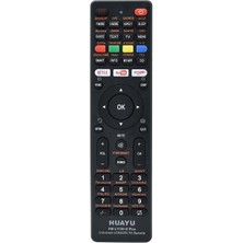 Huayu Kl RM-L1130+X Plus Siyah Unıversal LCD LED Tv Kumanda