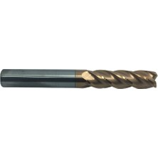 Turkcut Köşe Radüslü Uzun Boy (150 mm) Parmak Freze 14 mm