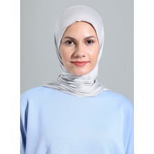 Ecardin Hazır Türban - Acik Gri - Ecardin