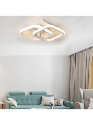 Lonni Modern LED Monte Lambasıınlatma Armatürü Açık Sıcak Işık 110V (Yurt Dışından)