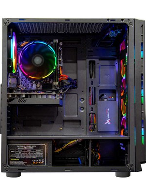 Turbox TX3976 Intel Core I7 4770 16GB Ram 512GB Nvme 4gb GTX750TI Gddr5 27 Curved Rgb Sistem Freedos Oyun Bilgisayarı