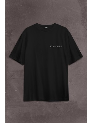 Kendim Seçtim The Cure Lovesong Love Song Rock Music Band Sırt Ön Baskılı Oversize Tişört T-Shirt