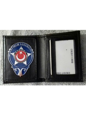 Aldatmaz Yakın Koruma Rozetlı Cüzdan