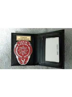 Aldatmaz Size Özel,yakın Koruma Rozetlı Cüzdanı
