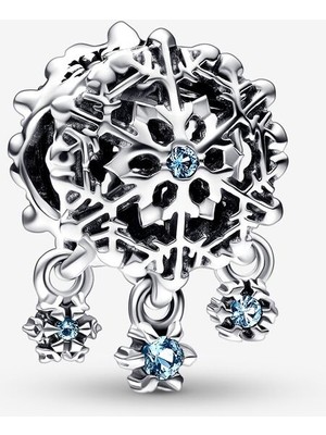 Pandora 792367C01-BUZLU Kar Tanesi Charm