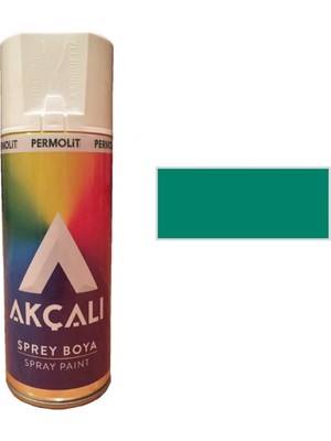 Akçalı Sprey Boya Metalik Jade Yeşil (Simli) 400 ml - 354