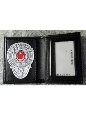 Aldatmaz Yakın Koruma Rozetlı Cüzdan