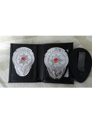 Aldatmaz Yakın Koruma Rozetlı Cüzdanı ve Kemer Rozeti