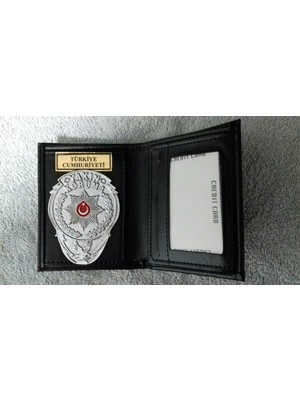 Aldatmaz yakın Koruma Rozetlı Cüzdanı