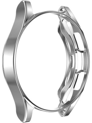 Heptek İletişim Samsung Galaxy Watch 4 Classic 46MM Kılıf Kasa ve Ekran Koruyucu 360 Tam Koruma Kapak (Gard 02)