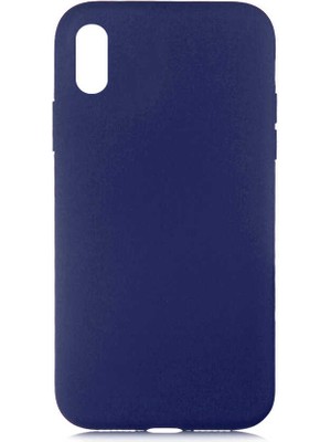 Heptek İletişim Apple  Apple iPhone x Kılıf Lansman Içi Kadife Soft Yumuşak Dokulu Liquid Silikon Kapak (Lsr)