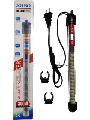 Sobo 300W Akvaryum Cam Isıtıcı HS-300 Yüksek Verimli Otomatik Sıcaklık Kontrolü Özelliği