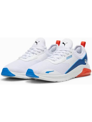 Puma Erkek Sneaker Beyaz-Mavi 307490-04 Bmw Mms Electron E Pro