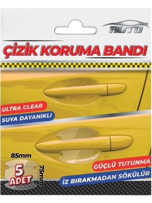 Geseus Oto Kapı Tutamaç İç Kısım Çizik Koruma Bandı 5 Adet