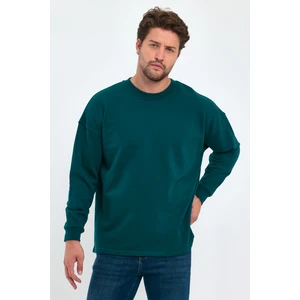 3 İplik Şardonsuz Bisiklet Yaka Sweatshirt RD24KE055407