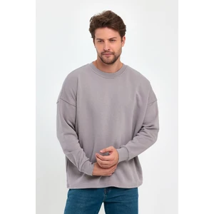 3 İplik Şardonsuz Bisiklet Yaka Sweatshirt RD24KE055407