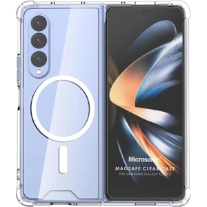 Samsung Galaxy Z Fold 3 Kılıf Magsafe Clear Soft Şeffaf