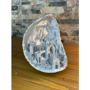 Asya Design Ay Şehri Moon City Dekoratif Obje