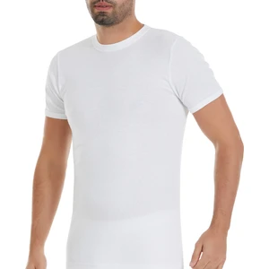 Yıldız Çamaşır Erkek Beyaz 3'lü Paket Doktor Yaka Ribana Tshirt