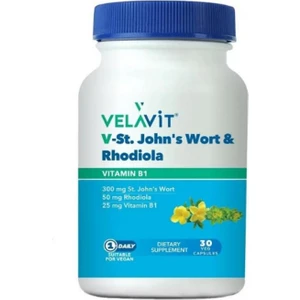 V-St John's Wort & Rhodiola 30 Kapsül