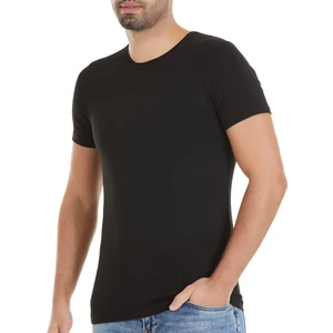 Yıldız Çamaşır Erkek Siyah 3'lü Paket O Yaka Bambu Tshirt