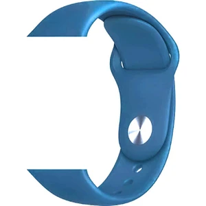 Heptek İletişim Apple Watch 2/3/4/5/6/7/8/se/nike 38MM 40MM 41MM Silikon Kordon Soft Tasarım (Klasik)