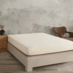 Macas Home Pure Natural %100 Pamuklu Yıkamalı Çift Kişilik Lastikli Çarşaf  160*200