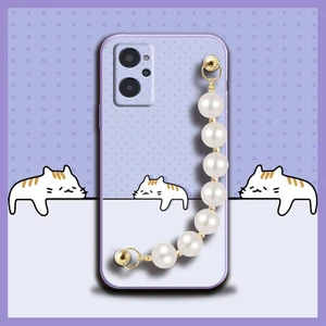 Telefon Kılıfı Oppo Realme 9i Zincirli Tam Kapaklı Telefon Kılıfı (Yurt Dışından)