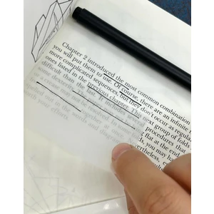 Kağıt Gemi Dükkan Soft Beyaz Şeffaf Post-It / Transparan Sticky Note / Sticky Note / Sticker / Bullet Journal