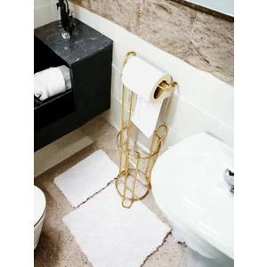 Renk Yapı Rüyası Kaliteli Gold Metalik Altın Renk Ayaklı Tuvalet Kağıtlığı Kağıtlık Paslanmaz Yedekli Tuvalet Wc Banyo Tuvalet