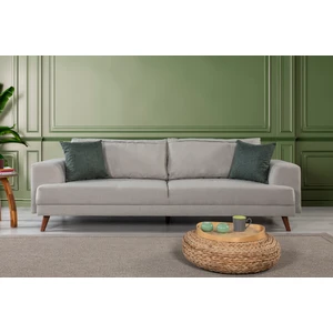 Perla Sofa Nobis Yataklı Kanepe Keten Krem