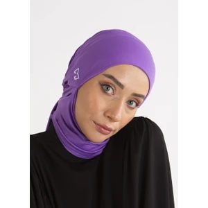 Mor Su Itici Deniz Tesettür Bonesi