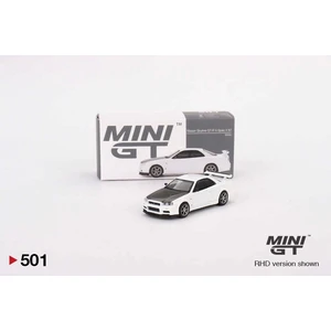 Mini Gt Nissan Skyline Gt-R (R34) V-Spec Iı N1 White MGT00501