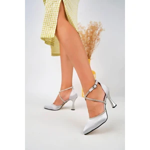Kadeh Ökçeli Sivri Kalıp Kadın Stiletto