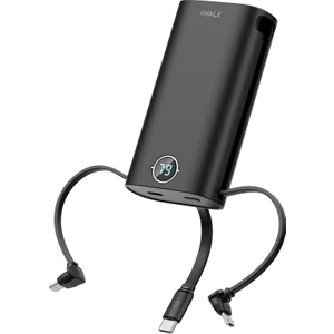 Iwalk Powersquid Pd 18W Dahili 3 Kablolu Dijital Göstergeli 9.000MAH Powerbank