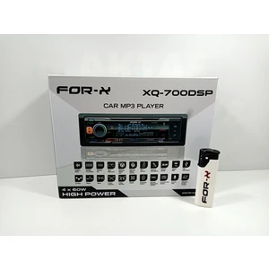 Teyp – For-X XQ-700DSP 4X60W – 8 Kanal 4 Amfi Çıkışlı Tesisat Teybi +For-X Çakmak Hediyeli