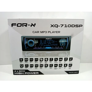 Teyp – For-X XQ-710DSP 4X60W – 8 Kanal 4 Amfi Çıkışlı Tesisat Teybi + For-X Çakmak Hediyeli