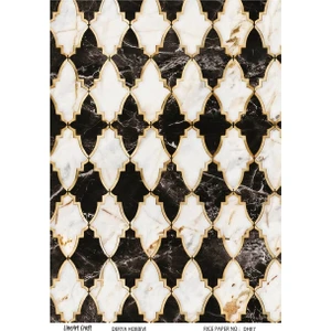 Pirinç Dekopaj Kağıdı NO:DHE07- 29X42CM