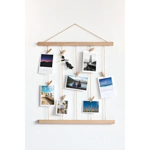 Ahşap Ipli Fotoğraf Askısı