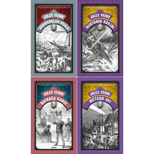 Olağanüstü Yolculuklar 29 - Olağanüstü Yolculuklar 30 - Olağanüstü Yolculuklar 31 - Olağanüstü Yolculuklar 32 - 4 Kitap - Jules Verne