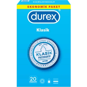 Durex klasik 20'li Prezervatif -VC857