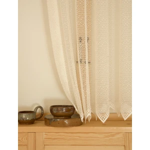 File Tül Krem  1-2,5 Orta Sık Pile 250X190